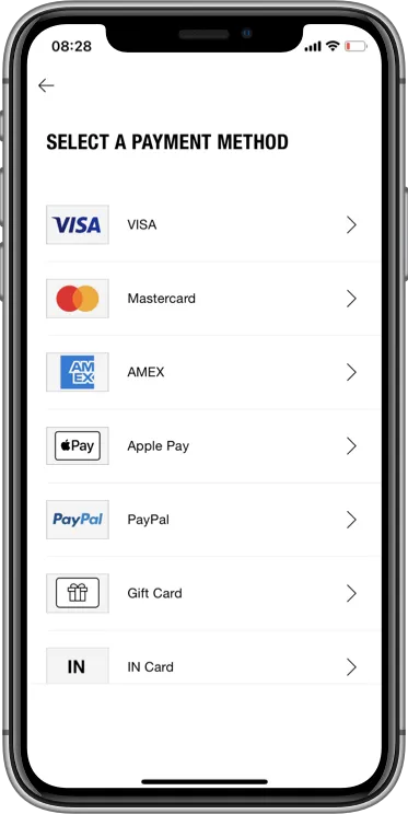 Multiple payment modes