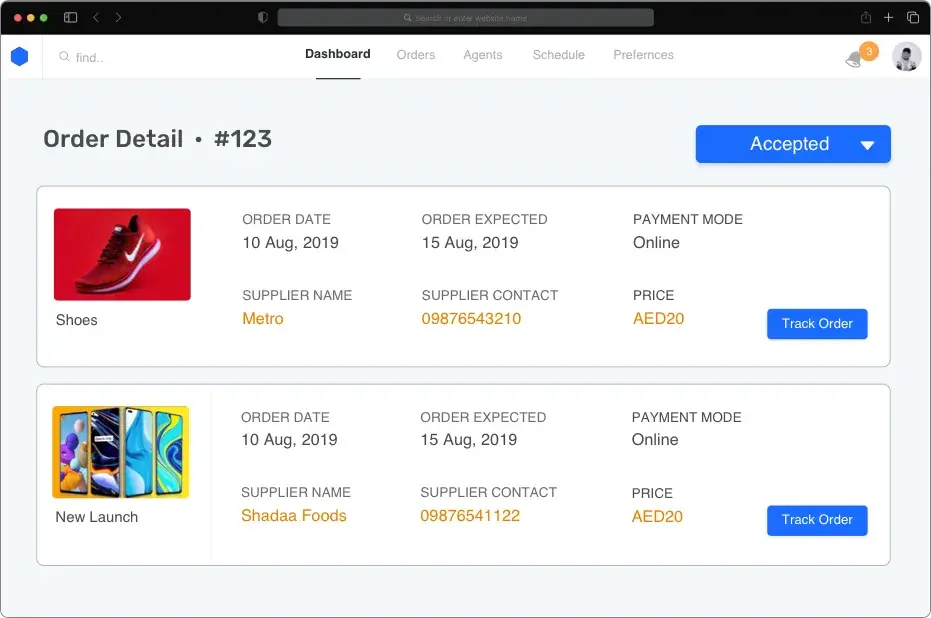 Inventory Management ecommerce app builder