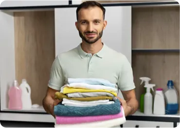 On demand laundry delivery app