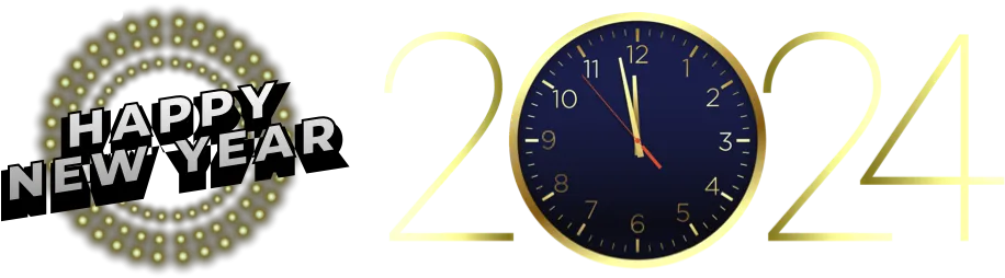 New Year Clock