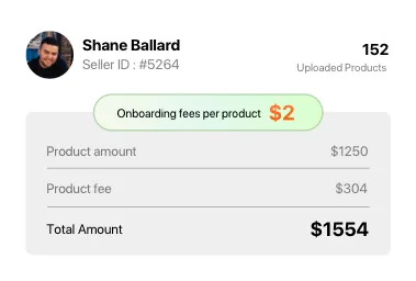 Listing & Onboarding fees