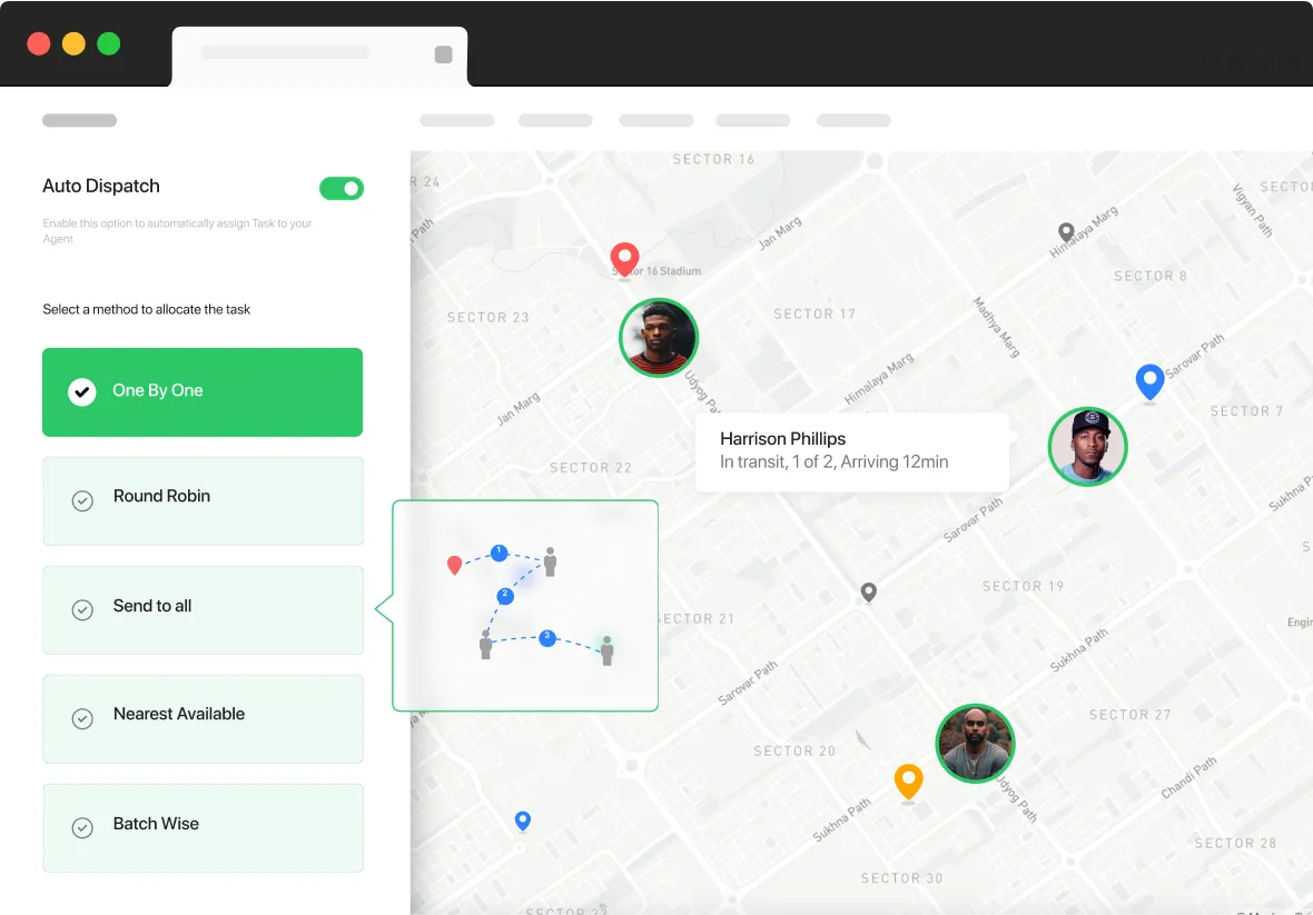 Auto Dispatch Management System