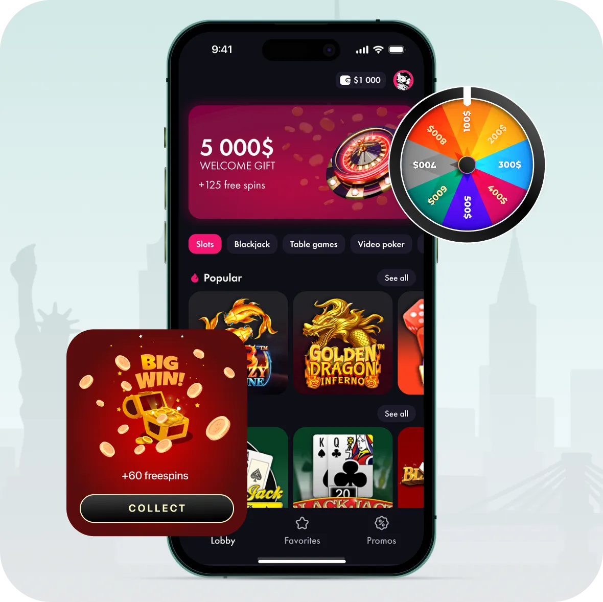 Casino App Dashboard - Build Casino App