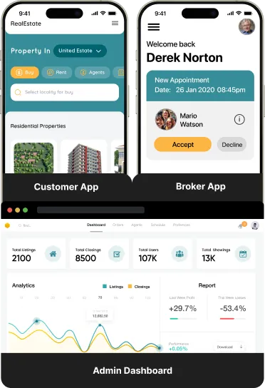 real-estate App demo