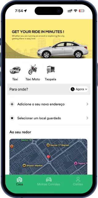 Portfolio App Chofer