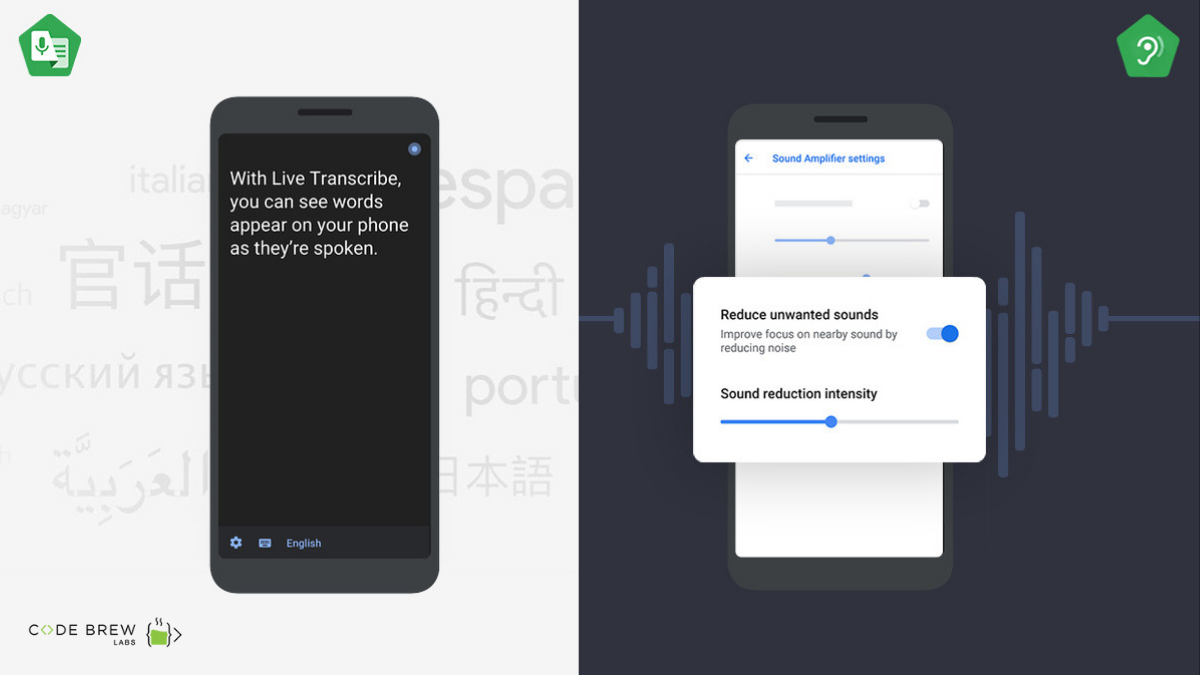 Google Launches Live Transcribe and Sound Amplifier For The Hearing Impaired