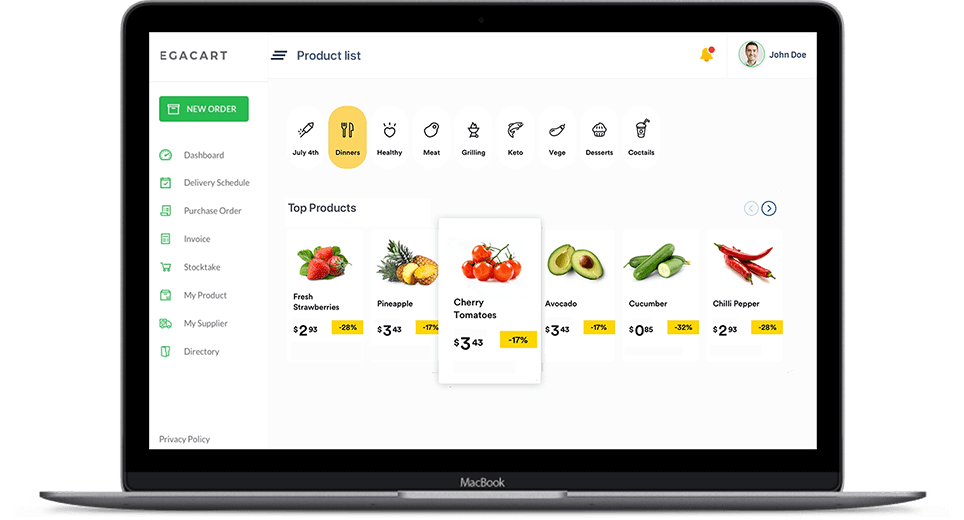 Grocery App Bulider