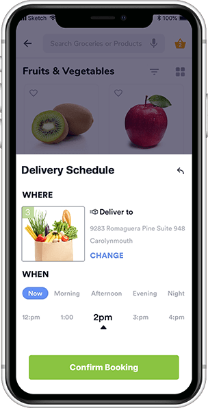 Bulid Grocery Delivery App Schedule Booking