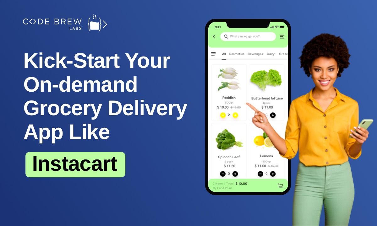 Grocery delivery app development