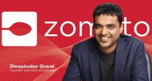 Zomato CEO Deepinder Goyal