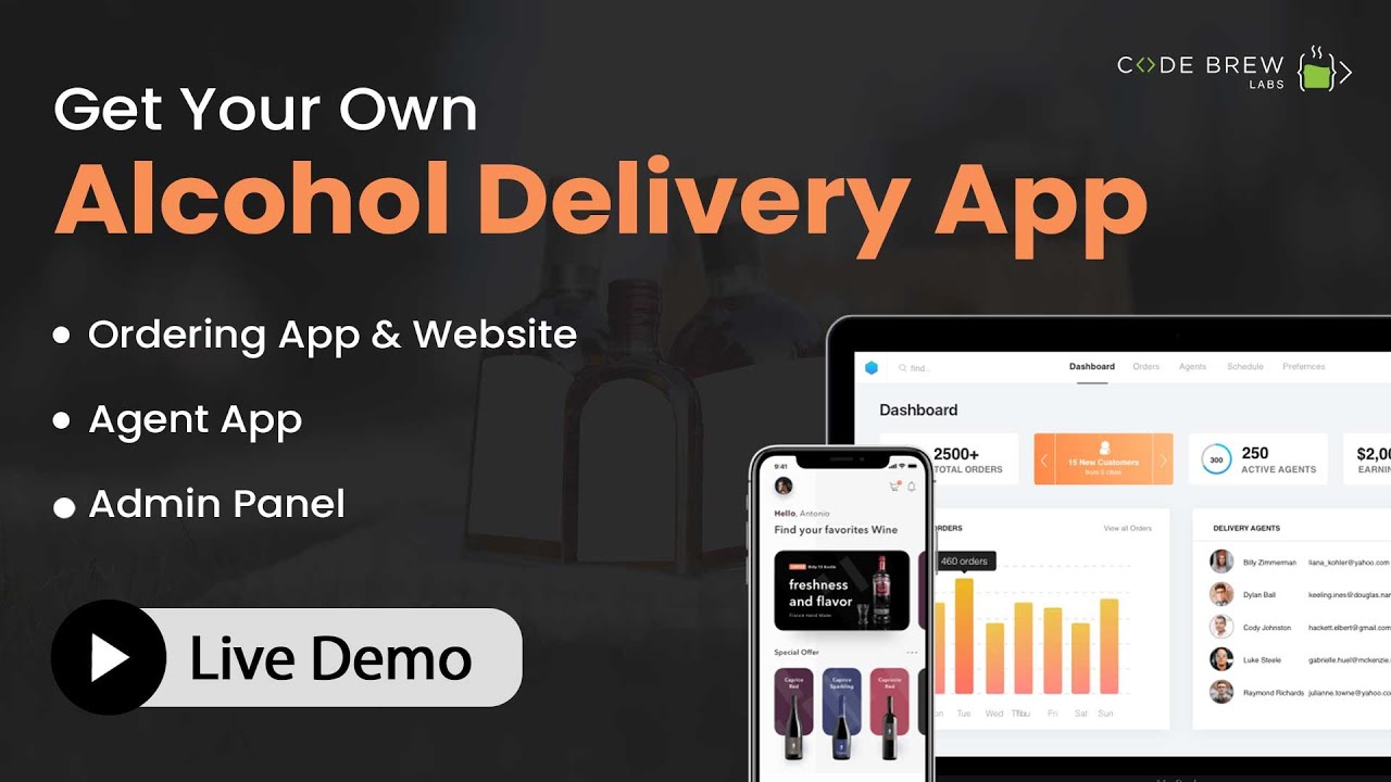 Alcohol Delivery App Like Drizly