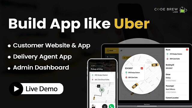 Uber Like App Demo