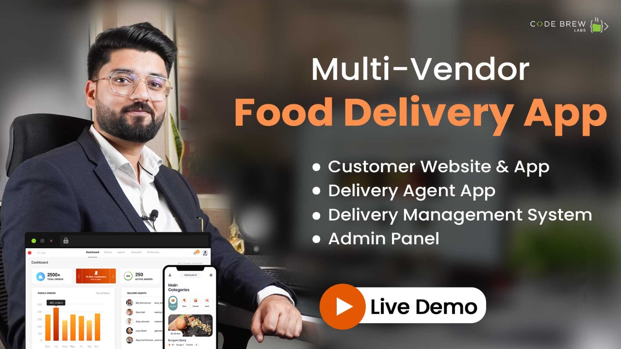 Multi Vendor Food Delivery App
