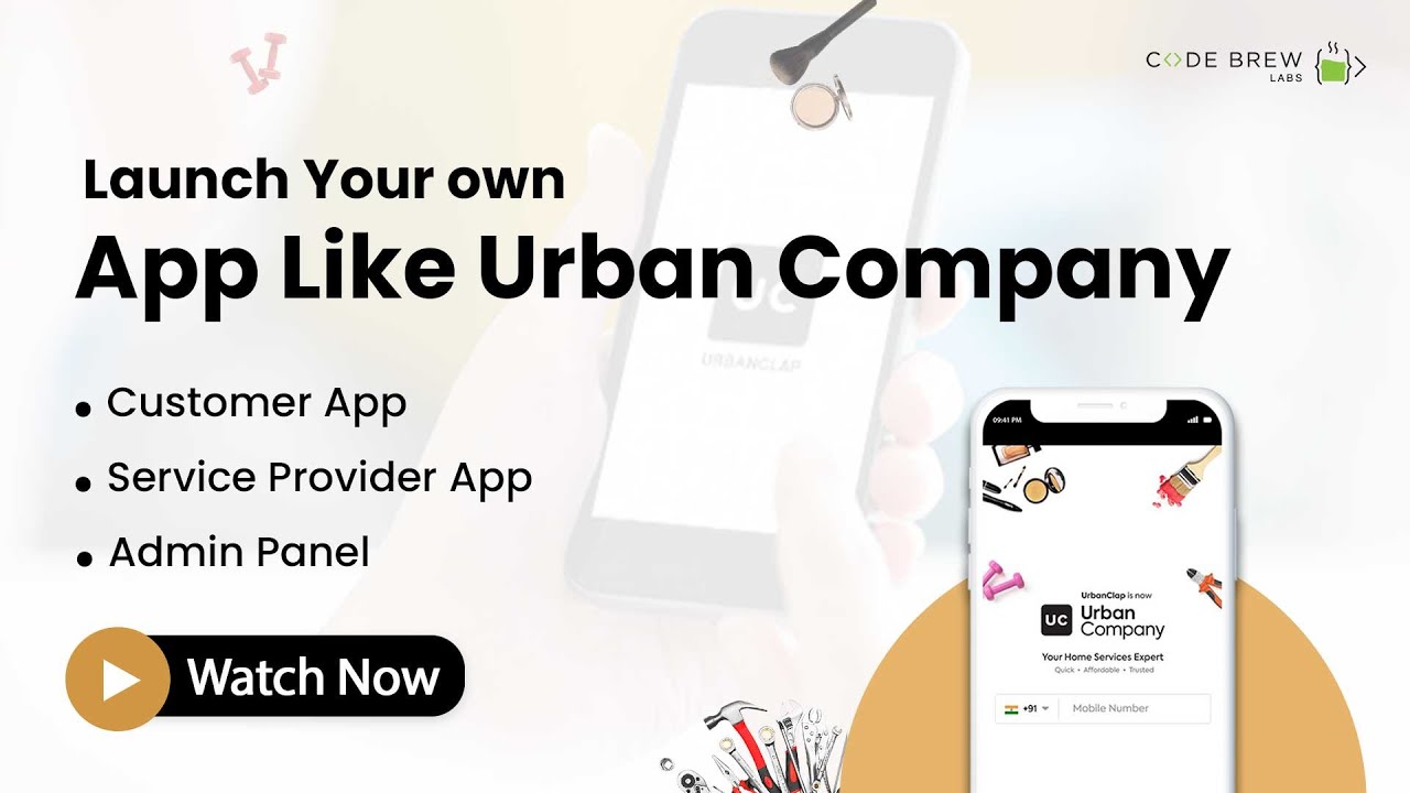 Build On Demand Service App Like Urban Company | UrbanClap Clone App