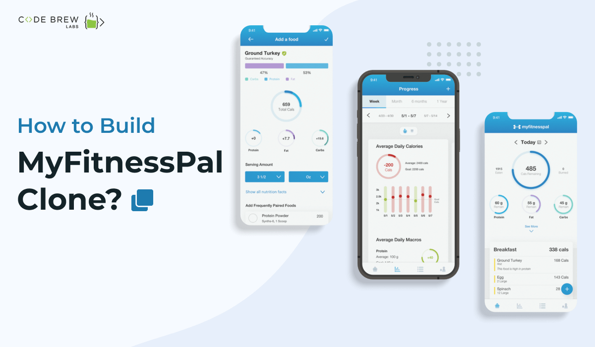 The Complete Guide To Build an App like MyFitnessPal - Code Brew Labs