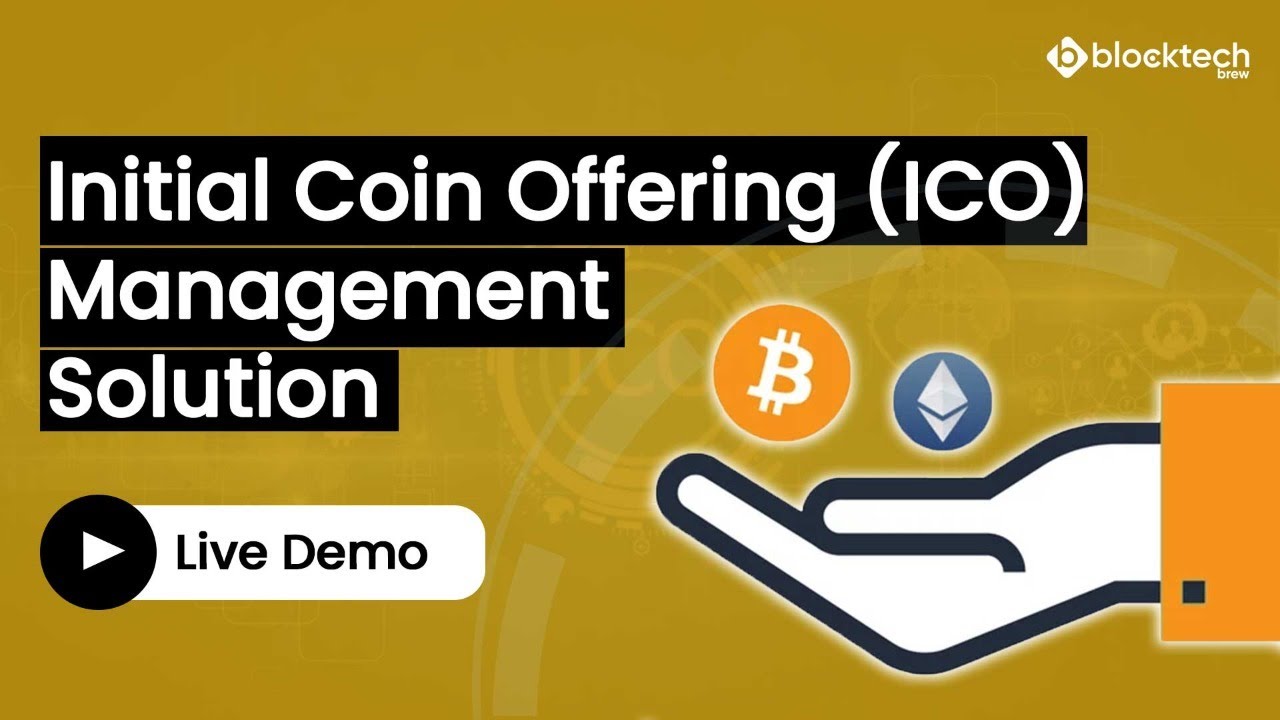 Initial Coin Offering (ICO) Management Solution