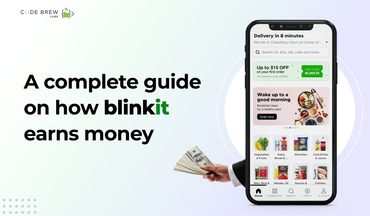 how Blinkit earns money