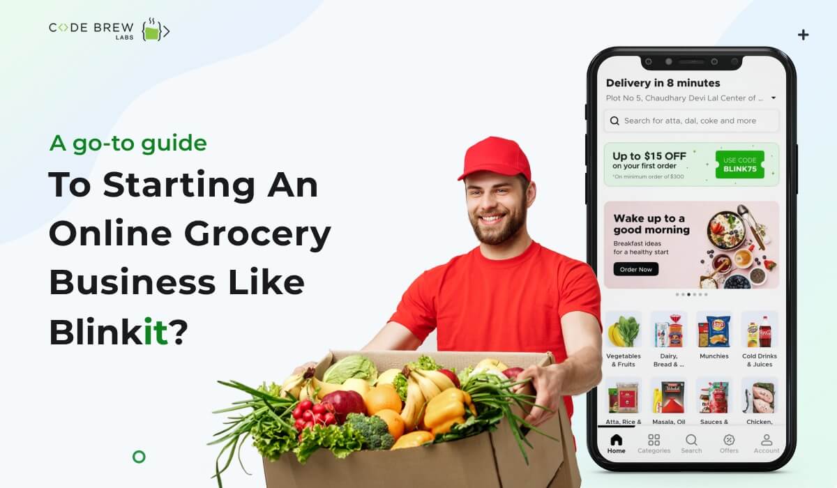 a guide to start an online grocery business like Blinkit