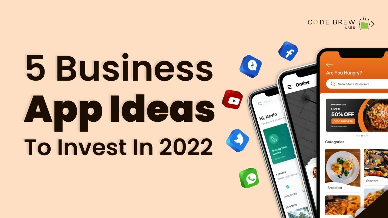 5 Business App Ideas You Can Invest in Before 2022 Ends!