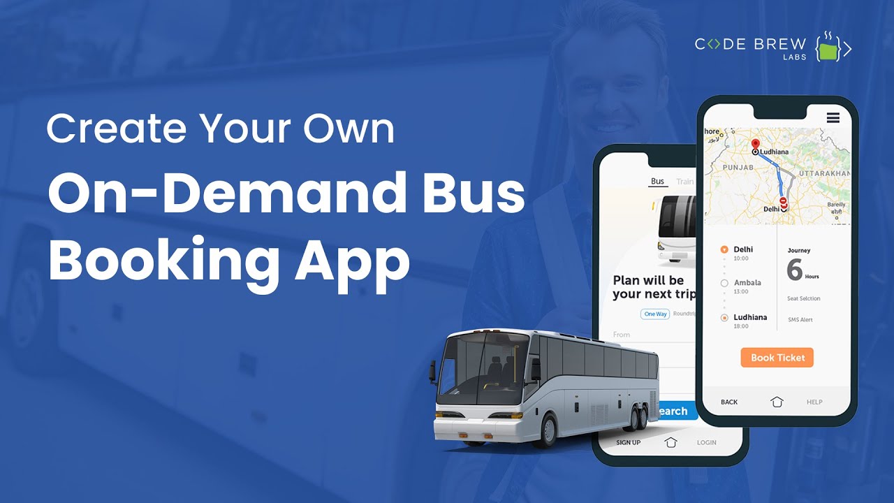 Create bus ticket booking app