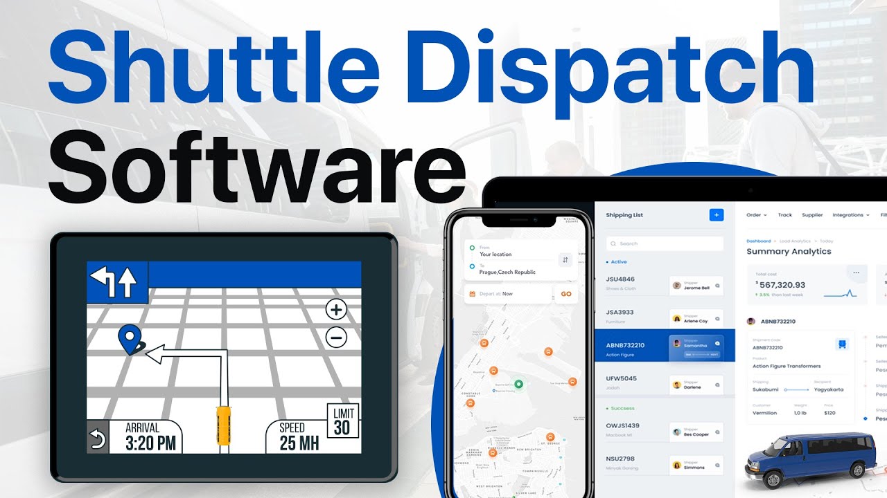 Shuttle Dispatch Software