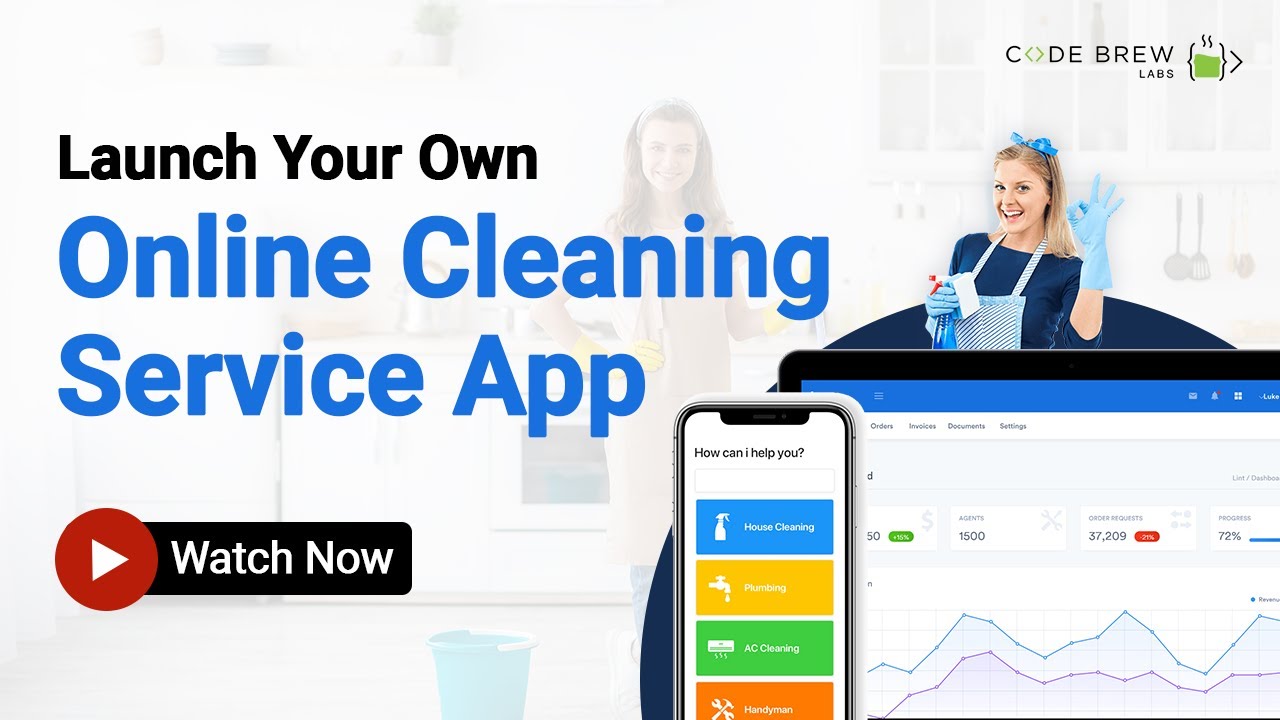 home cleaning service app