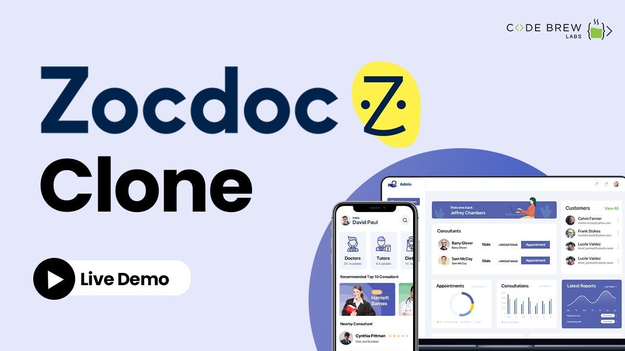 zocdoc clone demo