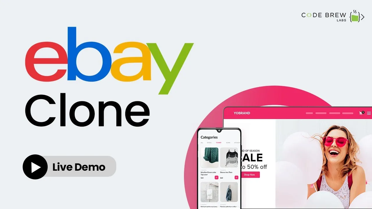 Make Your Own Ecommerce App Like eBay- eBay clone