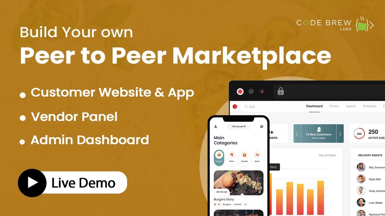 Build Your Peer to Peer Marketplace Today | P2P Marketplace Builder | Live Demo