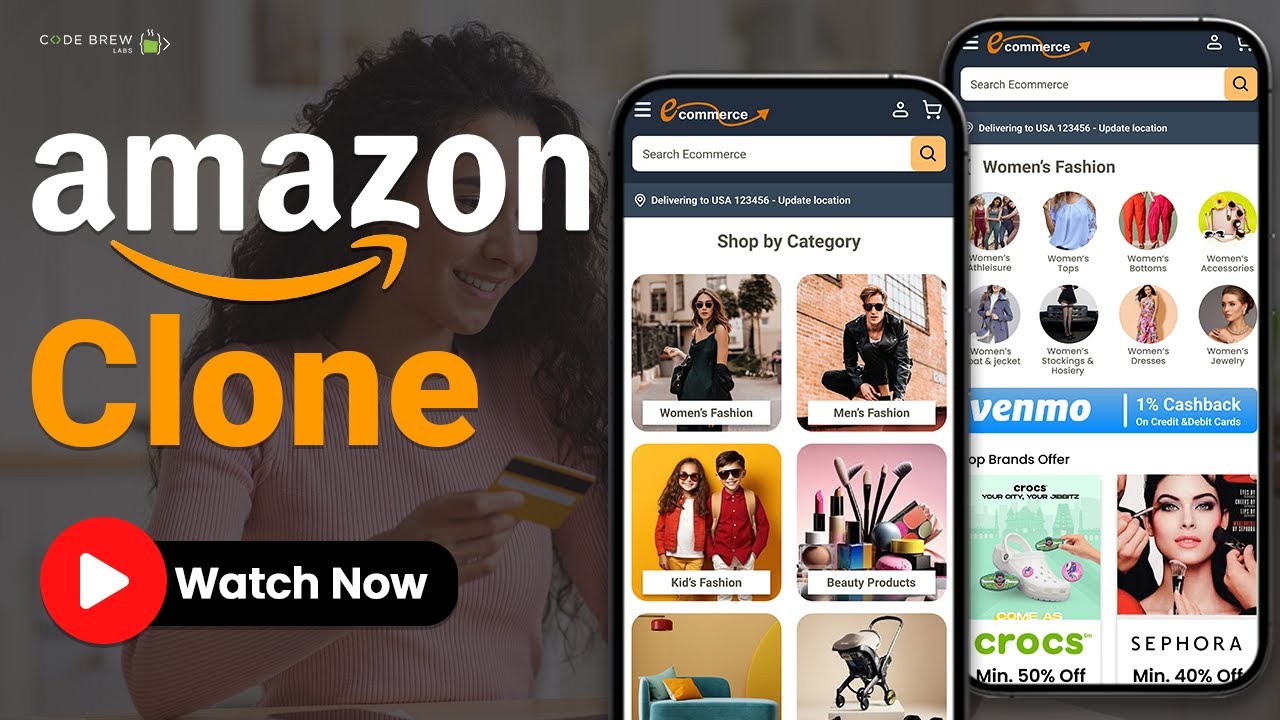 How to Create App like Amazon?