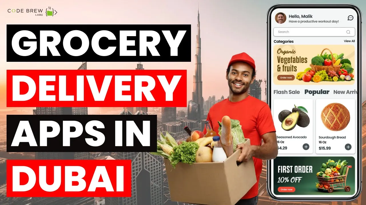 Rise of Grocery Delivery Apps in Dubai | Grocery Delivery Apps in UAE