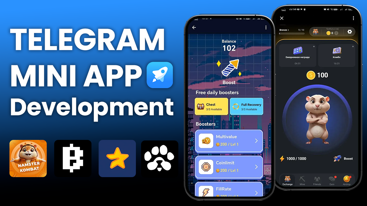 Telegram mini app development