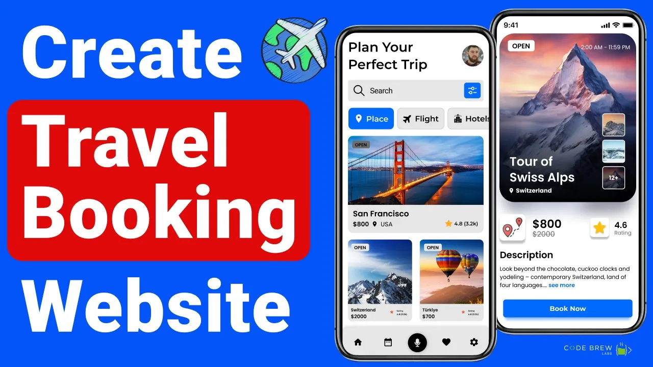 How to Create Travel Booking Website Like Booking.com?