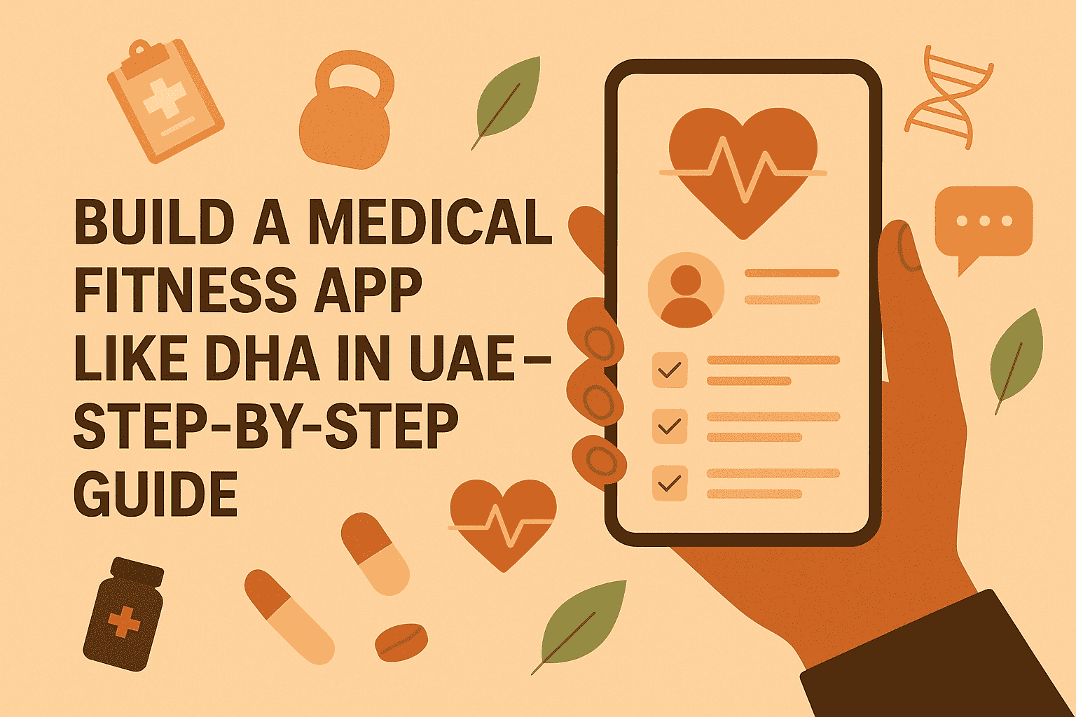 How to Build a Medical Fitness App like DHA?