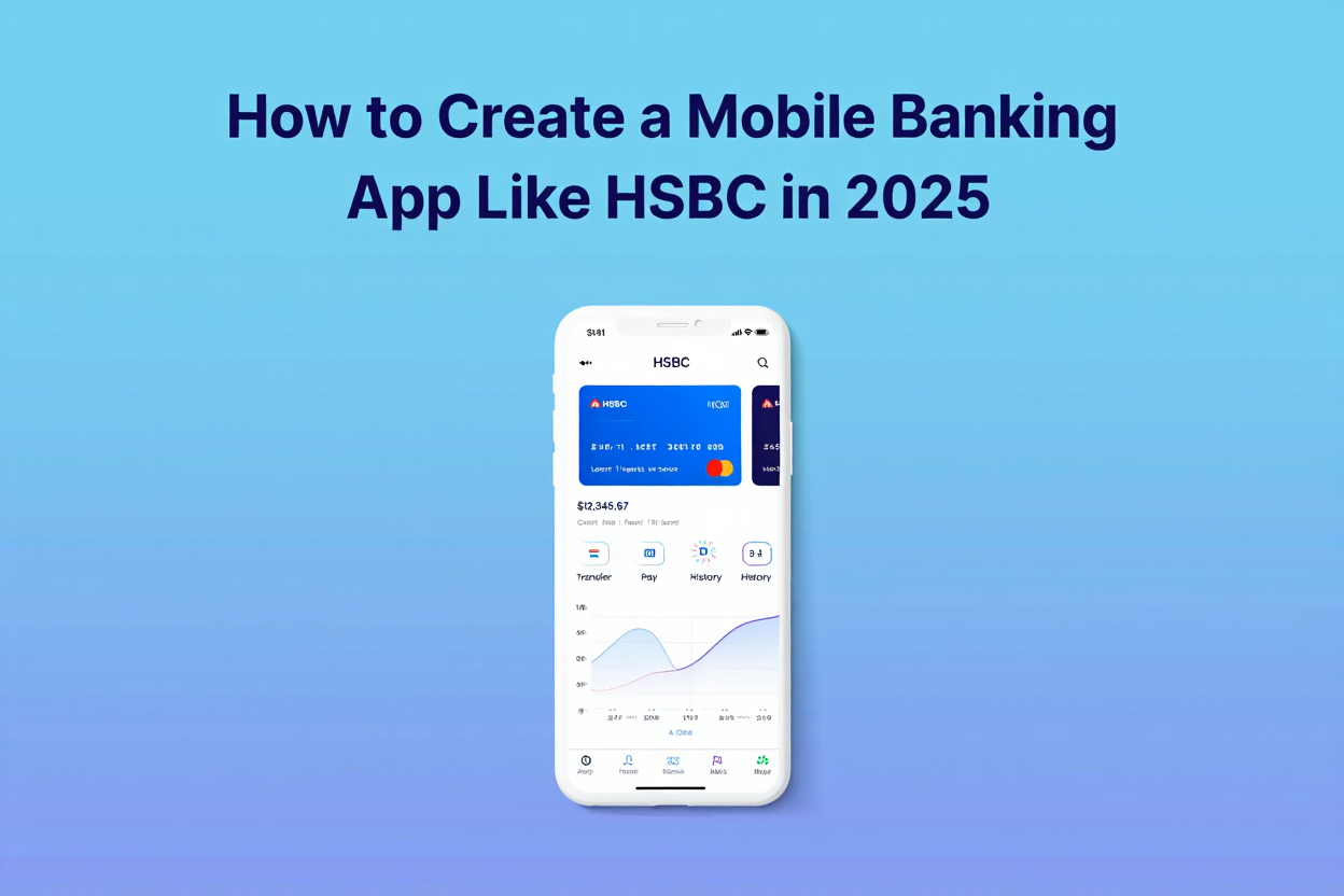 How to Create a Mobile Banking App Like HSBC in 2025