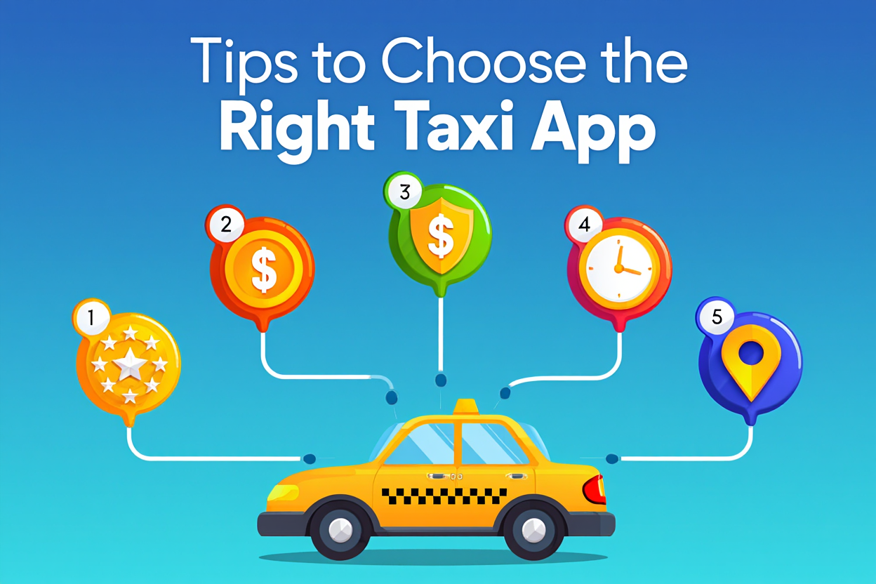 Tips to choose the right taxi app