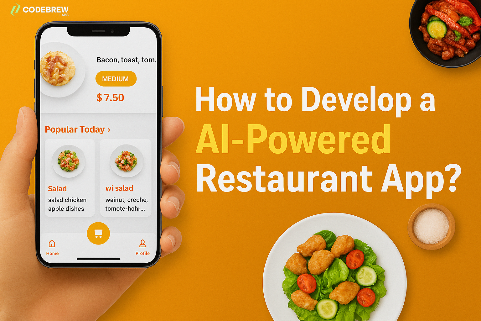 How to Develop a AI-Powered Restaurant App—A Complete Guide