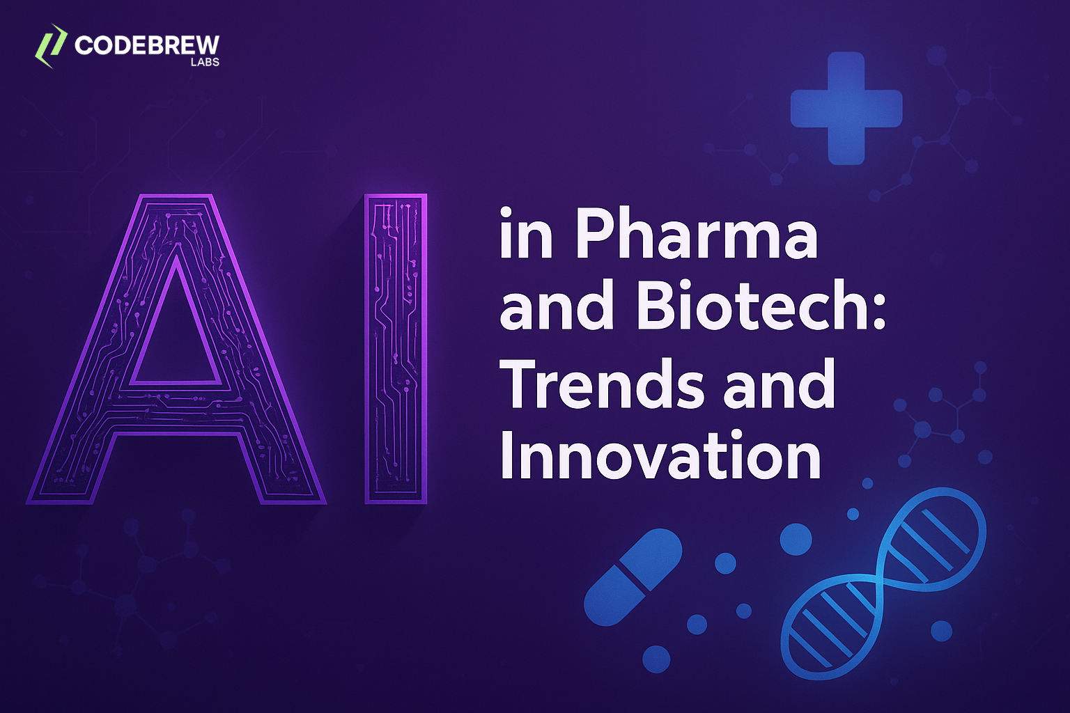 Artificial Intelligence in Pharmaceuticals and Biotechnology: Trends and Innovations