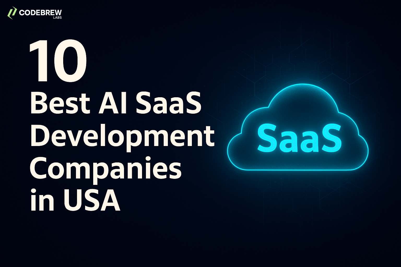 10 Leading AI SaaS Development Companies in the USA in 2025