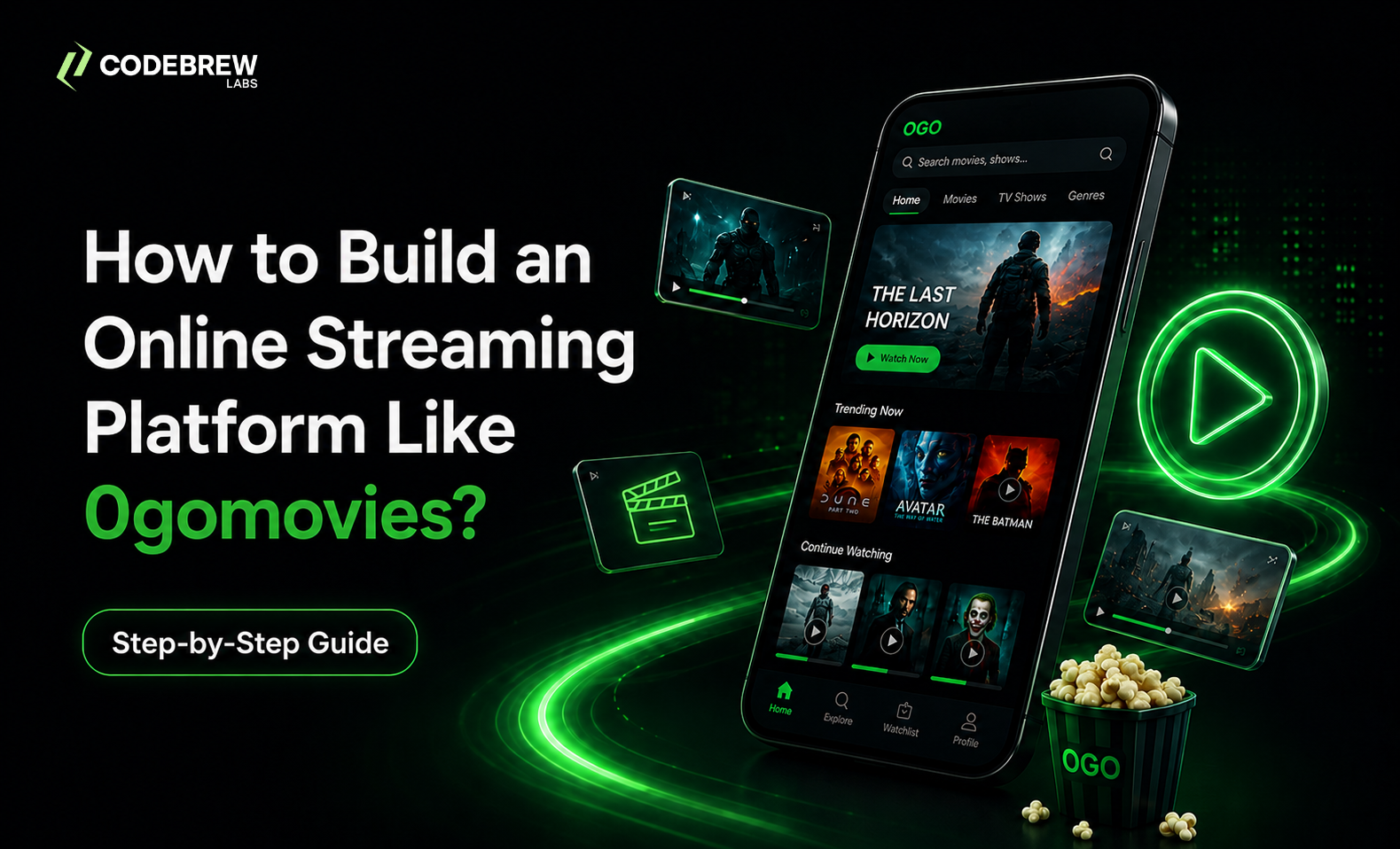 How to Build an Online Streaming Platform Like 0Gomovies?
