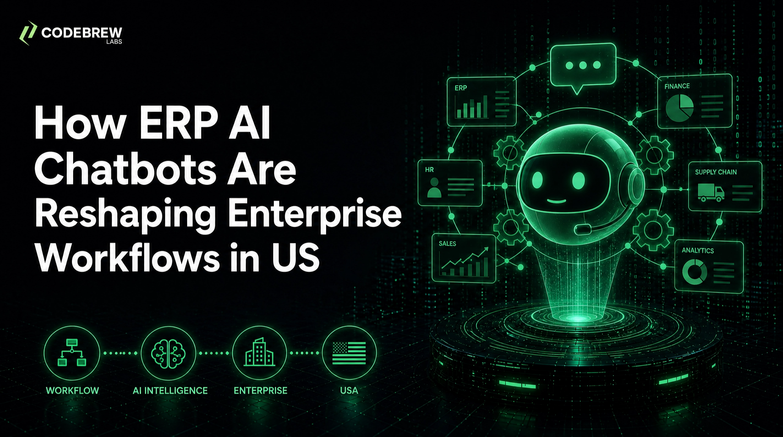 How ERP AI Chatbots Are Reshaping Enterprise Workflows in US