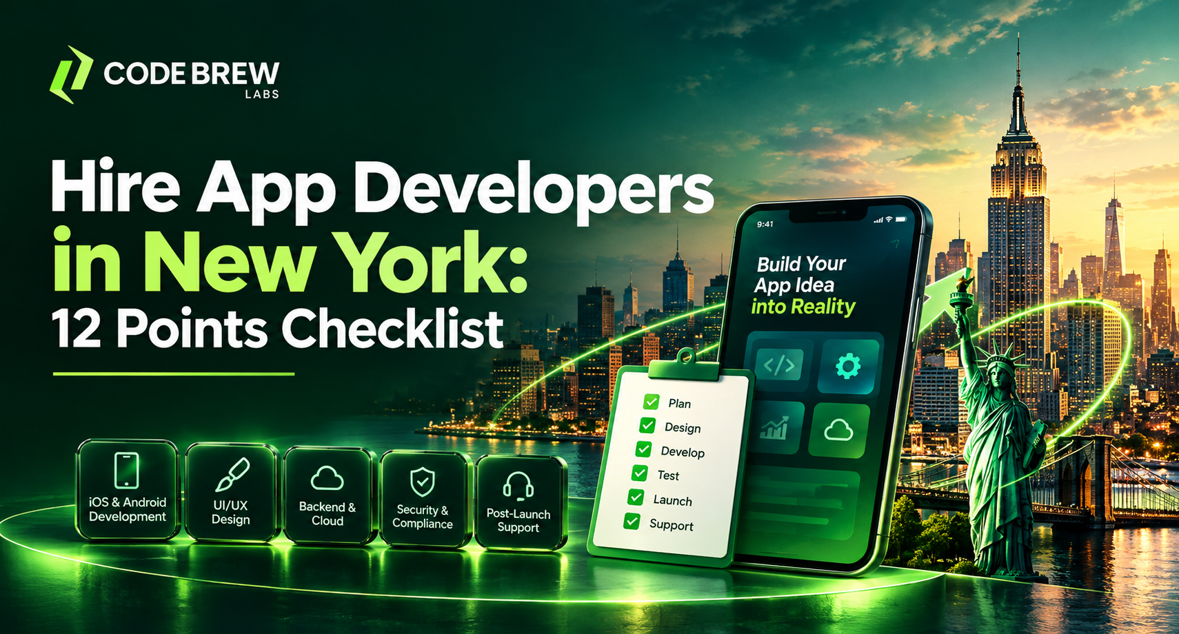 How to Hire App Developers in New York: The 12-Point Vetting Checklist