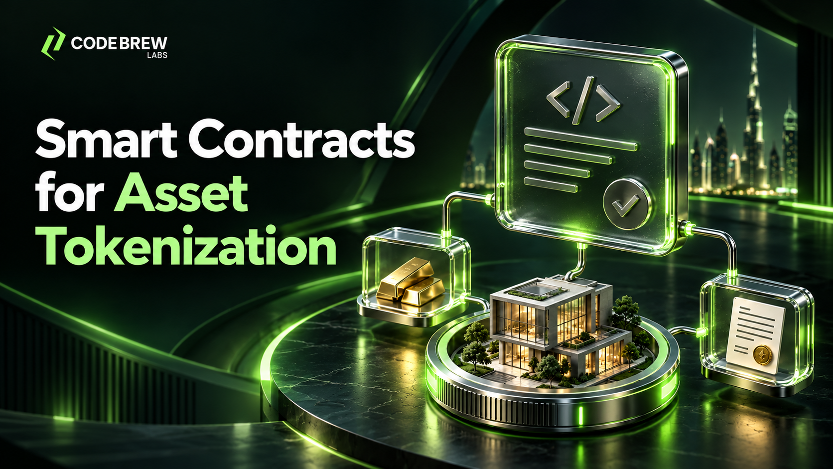 Smart Contracts for Asset Tokenization: Minting, Compliance, Transfers & Distributions Explained