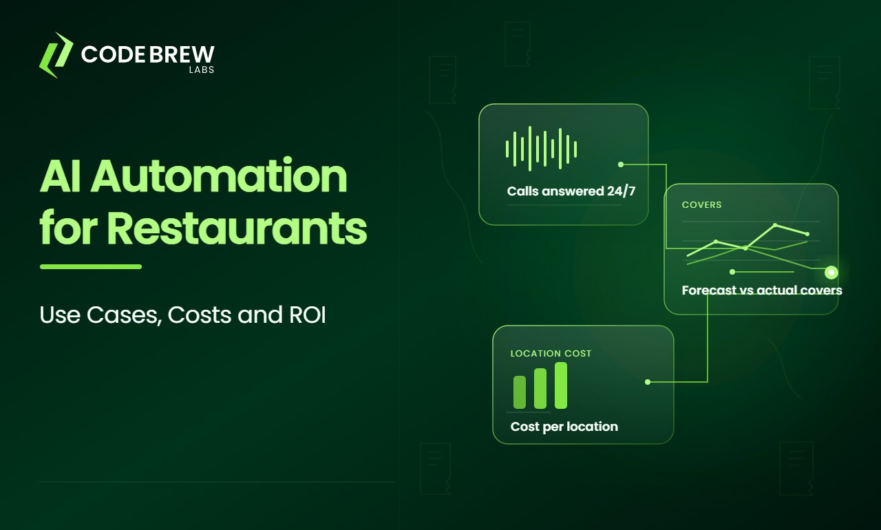 AI Automation for Restaurant Groups: Use Cases and Costs